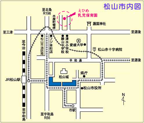 松山市内図